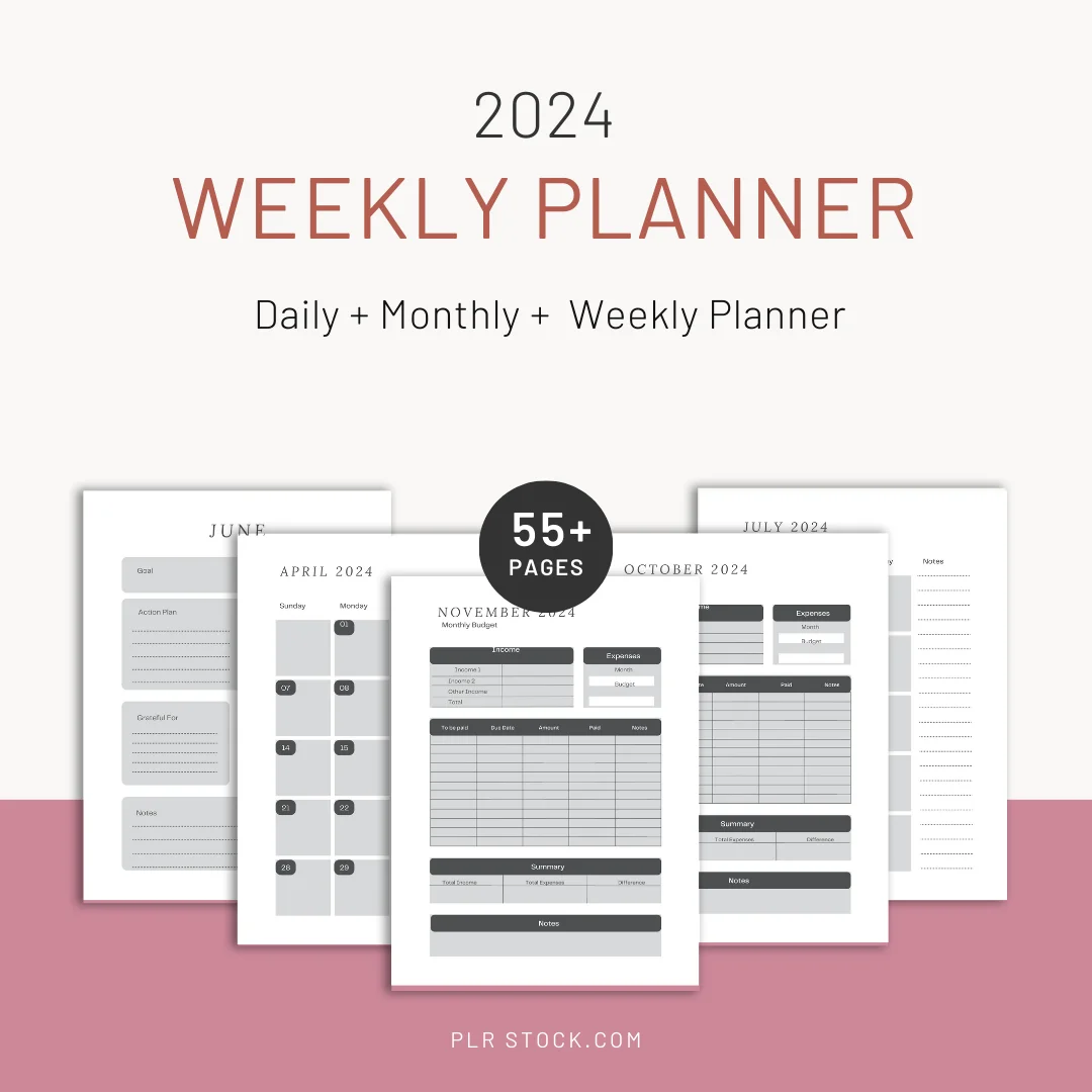 PLR 2024 Life Planner